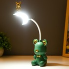 Настольная лампа с точилкой "Мишка" LED 2Вт USB АКБ МИКС 7х7х30 см RISALUX - Фото 4