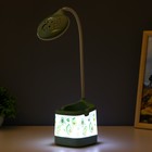 Настольная лампа "Авокадо" LED 3,5Вт USB АКБ 10х10х54 см RISALUX - Фото 6