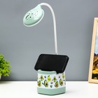 Настольная лампа "Авокадо" LED 3,5Вт USB АКБ 10х10х54 см RISALUX - Фото 10