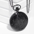 Часы карманные «Классика», кварцевые, цепочка 40 см, d=4.5 см - Фото 3