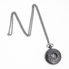 Часы карманные «Классика», кварцевые, цепочка 40 см, d=4.5 см - Фото 4