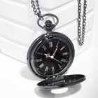 Часы карманные «Классика», кварцевые, цепочка 40 см, d=4.5 см - Фото 5