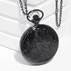 Часы карманные «Классика», кварцевые, цепочка 40 см, d=4.5 см - Фото 6