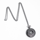 Часы карманные «Классика», кварцевые, цепочка 40 см, d=4.5 см - Фото 7