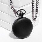 Часы карманные «Классика», кварцевые, длина цепочки 40 см, циферблат d=4.5 см, под гравировку - Фото 1