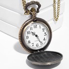 Часы карманные "Волк", кварцевые, цепочка l-40 см, d-4.5 см - Фото 2