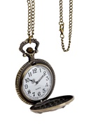 Часы карманные «СССР», кварцевые, цепочка l-40 см, d=4.5 см - Фото 5
