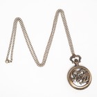 Часы карманные "Дракон", кварцевые, цепочка l-37 см, d-4.5 см - фото 24290412