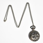 Часы карманные «Тройка лошадей», кварцевые, d=4.5 см, цепочка 37 см - Фото 4