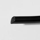 Шнур каучуковый на бобине, 80 м, неполый, d=2 мм, цвет чёрный - фото 9276879