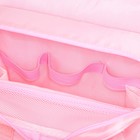Косметичка-несессер на липучках, с крючком, цвет розовый - фото 9596598