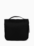 Косметичка-несессер дорожная на молнии, липучках, с крючком, чёрная - Фото 4