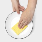 Губка для посуды целлюлозная Доляна, 10×1.5×7 см - Фото 4