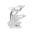 Ночник "Дельфины" LED от батареек LR1130 прозрачный 10,5х8х5см RISALUX - фото 22118121