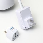 Бра с розетками «Классик» Е27 15 Вт белый 10×10×27 см - Фото 11