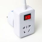 Бра с розетками «Классик» Е27 15 Вт белый 10×10×27 см - Фото 12