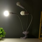 Настольная лампа «Синди трио» 3×15 Вт Е27 белый 8×12×45 см - Фото 5