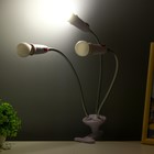 Настольная лампа «Синди трио» 3×15 Вт Е27 белый 8×12×45 см - Фото 6