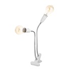 Настольная лампа «Синди дуо» 2×15 Вт Е27 белый 3×3×40 см RISALUX - Фото 11