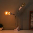 Настольная лампа «Синди дуо» 2×15 Вт Е27 белый 3×3×40 см RISALUX - Фото 4