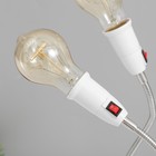 Настольная лампа «Синди дуо» 2×15 Вт Е27 белый 3×3×40 см RISALUX - Фото 6