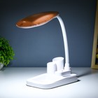 Настольная лампа "Мудрец" LED 15Вт 4000К белый 18х10х43см RISALUX - Фото 3