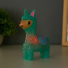 Фигурка светящаяся RISALUX «Лама», LED-ночник, 1 Вт, от батареек LR44, 10×15×5.5 см, МИКС - Фото 6