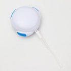 Ночник согревающий с грелкой для рук "Космонавт" LED USB АКБ бело-синий 10х9х5,8 см RISALUX 9417295