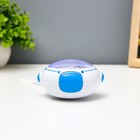 Ночник согревающий с грелкой для рук "Космонавт" LED USB АКБ бело-синий 10х9х5,8 см RISALUX 9417295