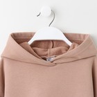 Костюм детский (худи, брюки) MINAKU, бежевый, рост 152 см - Фото 8