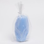 Свеча фигурная "Многогранник", 5х9 см, пастельно-голубой, 5 ч - Фото 4