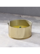 Ароматическая свеча уличная антимоскитная, 10×4.5 см, 120 г, 6 ч, цитронелла, жёлтый - Фото 3