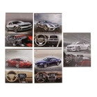 Тетрадь 18 листов клетка "Эксклюзивное авто", обложка картон хромэрзац, 5 видов МИКС - Фото 1