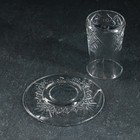 Набор чайный стеклянный, 12 предметов: 6 стаканов 160 мл, 6 блюдец d=12,3 см - Фото 3