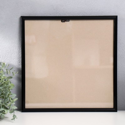 Фоторамка пластик "Радуга" 30х30 см, чёрный