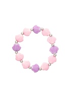 Браслет детский «Выбражулька. Ракушка», d=6.5 см, розово-фиолетовый - Фото 1