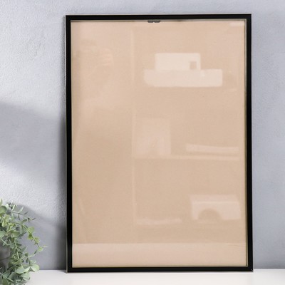 Фоторамка для фото формата А2 «Акварель», 42×59.4 см, пластик, чёрный