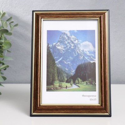 Фоторамка для фото 10×15 см Keep memories «Офис», пластик, бронза, (стекло)