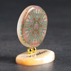 Фигурка-оберег «Мандала: На любовь!», на подставке, селенит - фото 45452199