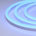 Гибкий неон Arlight 15 × 26 мм, IP67, SMD5060, 108 LED/м, 24 В, свечение синее - фото 298727499