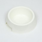 Миска, 400 мл, 17×17×5 см, пластик, белая - Фото 3