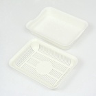 Туалет для кошек, 34.5×25.5×7.5 см, с сеткой, пластик, белый - Фото 7