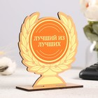 Кубок "Лучший из лучших" 12х11см - фото 20465115