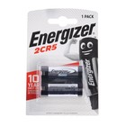 Батарейка литиевая Energizer, 2CR5-1BL, 6 В, блистер, 1 шт. - фото 10378489