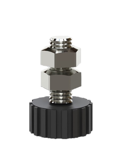 Опора регулируемая для стеллажа