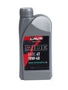 Моторное масло LAVR MOTO RIDE BASIC 4T 10W40 SL, 1 л Ln7749 - Фото 7