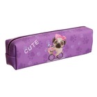 Пенал школьный на молнии МИКС Собачки - фото 805417488