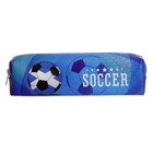 Пенал школьный на молнии "Футбол", МИКС - фото 22120136