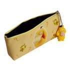 Пенал школьный на молнии, с подвеской, "Уточка", МИКС - фото 22120195