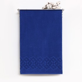 Полотенце махровое Baldric 30Х60см, цвет синий, 360г/м2, 100% хлопок